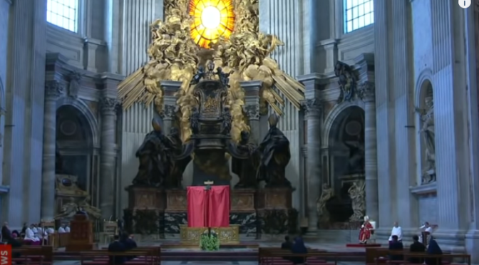 Celebración del Viernes Santo. Pascua. 2020