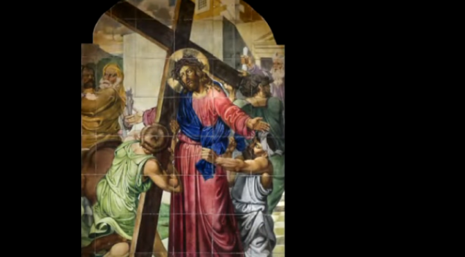 Celebración del Via crucis. Pascua 2020.