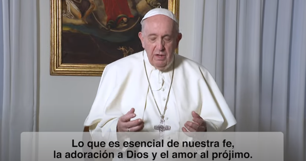 Vídeo del Papa Francisco. Por la fraternidad.