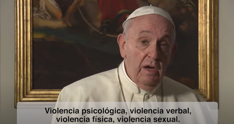 Vídeo del papa. Por las mujeres que sufren violencia